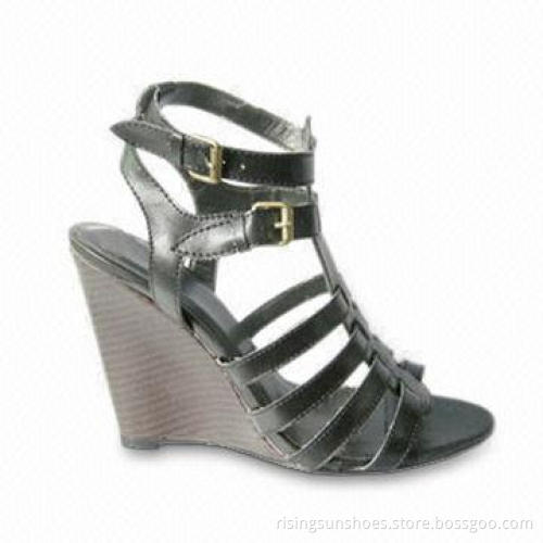 Women's Trendy Sandals in Roman Style with Wedge Heel, Available in Various Colors and Designs